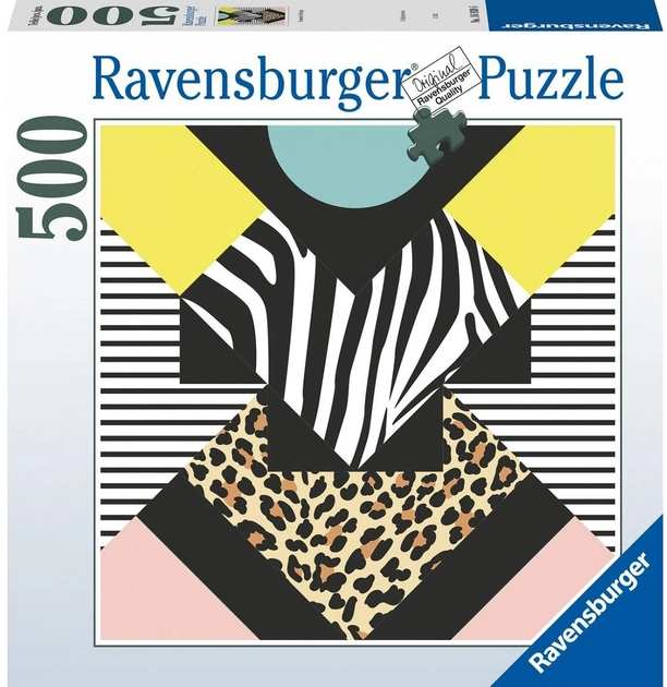 Puzzle Ravensburger Wzory geometryczne 572 elementy (4005556169306) - obraz 1