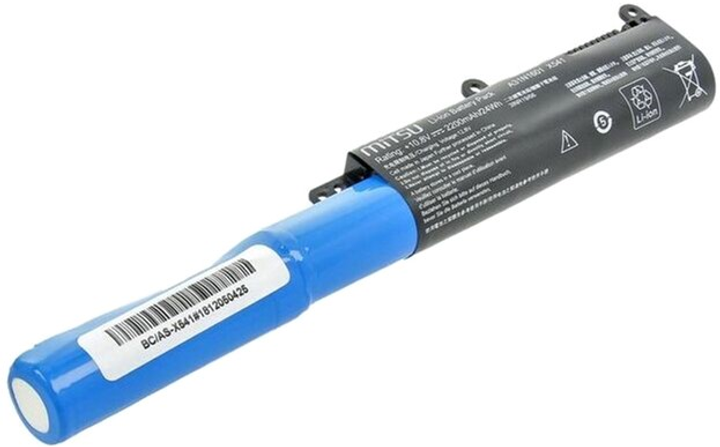 Bateria Mitsu do laptopów Asus X541 10,8-11,1V 2200 mAh (24 Wh) (BC/AS-X541) - obraz 2