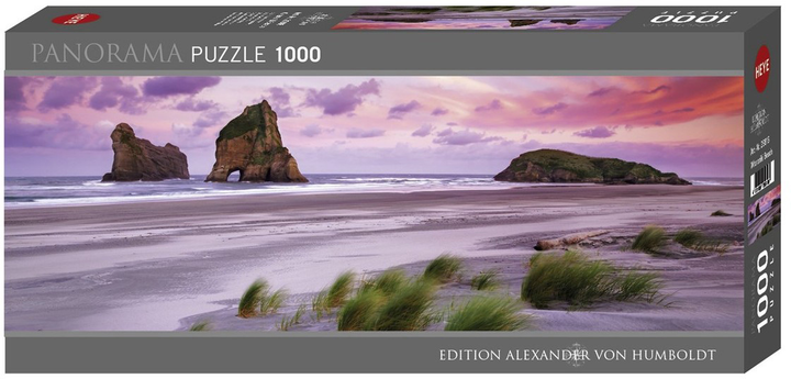 Puzzle Heye Plaża Whariaki 1000 elementów (4001689298166) - obraz 1