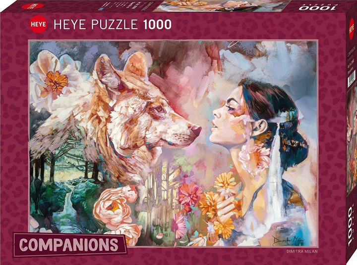 Puzzle Heye Wspólna rzeka 1000 elementów (4001689299606) - obraz 1