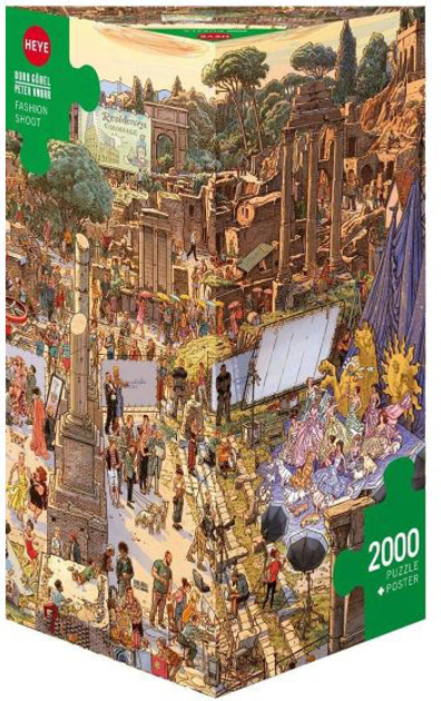 Puzzle Heye Superprodukcja 2000 elementów (4001689299972) - obraz 1