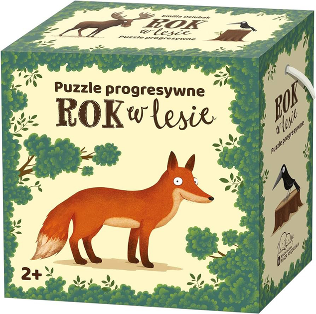 Puzzle Nasza Księgarnia Rok w lesie 20 elementów (5902719478369) - obraz 1