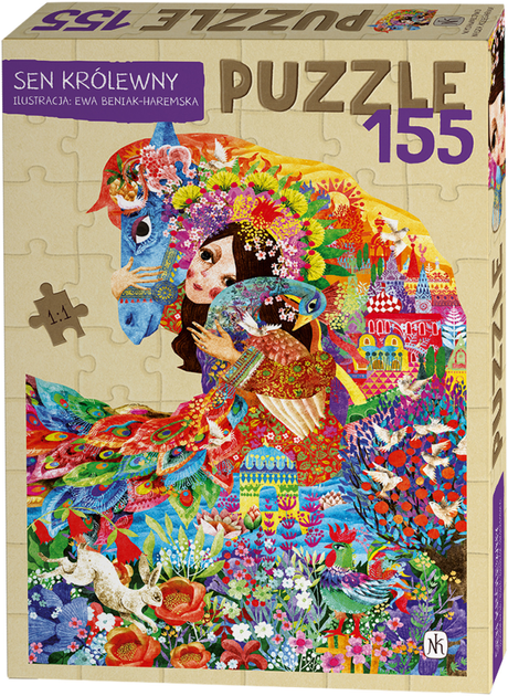 Puzzle Nasza Księgarnia Sen Królewny 155 elementów (5902719476648) - obraz 1