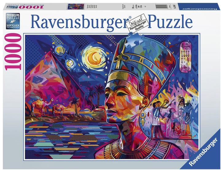 Puzzle Ravensburger Nefretiti 1000 elementów (4005556169467) - obraz 1