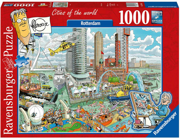 Пазл Ravensburger Rotterdam 1000 елементів (4005556165605) - зображення 1