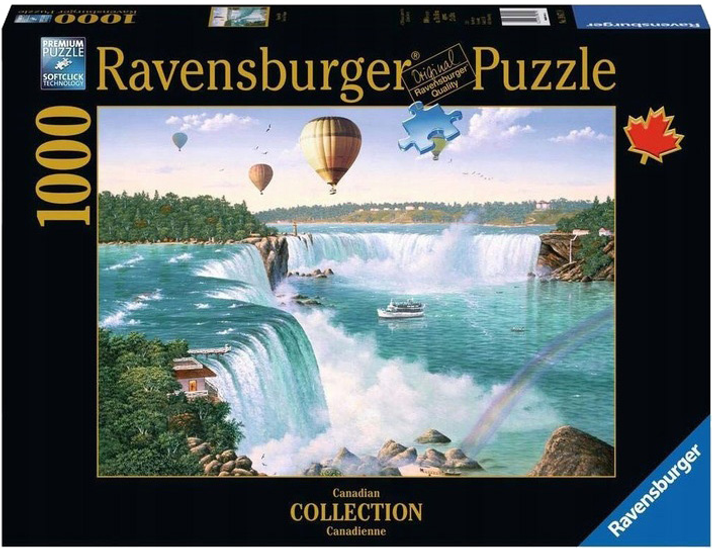 Пазл Ravensburger Ніагарський водоспад 1000 елементів (4005556198719) - зображення 1