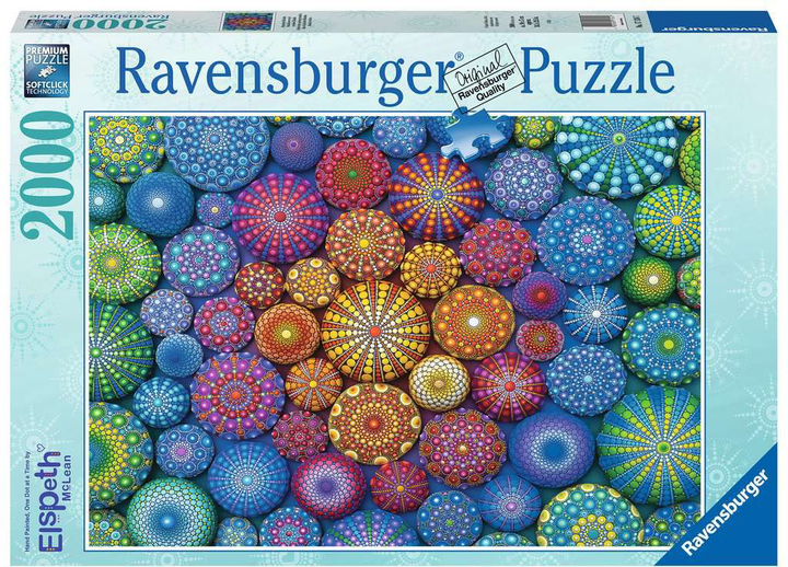 Пазл Ravensburger Райдужні мандали 2000 елементів (4005556171347) - зображення 1