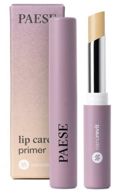 Помада Paese Nanorevit Lip Care Primer доглядова 41 Light Gold 2.2 г (5902627616990) - зображення 1