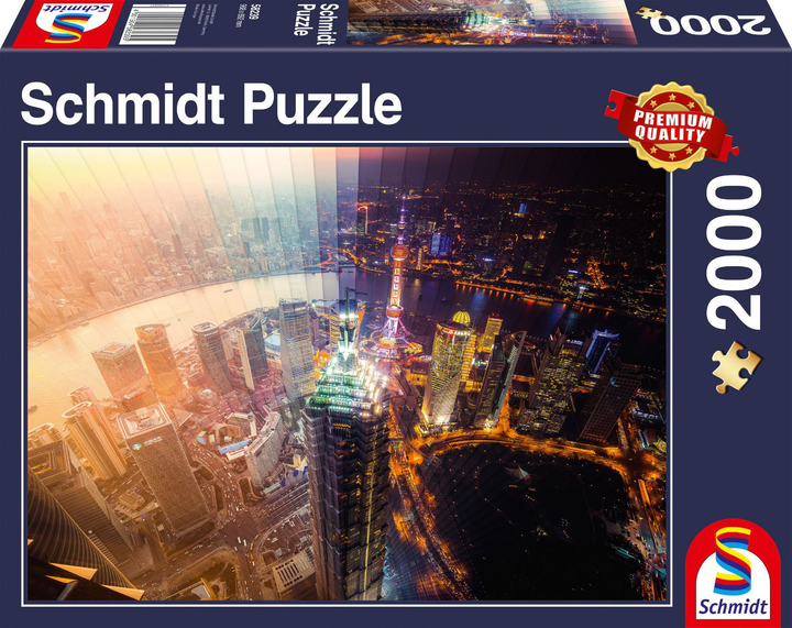 Puzzle Schmidt Dzień i noc 2000 elementów (4001504582395) - obraz 1