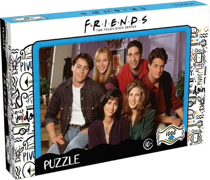 Puzzle Winning Moves Przyjaciele Apartament 1000 elementów (5036905042239) - obraz 1