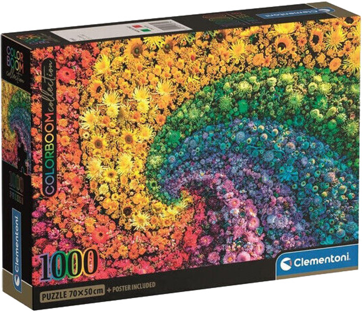 Пазл Clementoni Compact Colorboom Collection 1000 елементів (8005125397792) - зображення 1