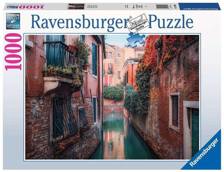 Пазл Ravensburger Осінь у Венеції 1000 елементів (4005556170890) - зображення 1