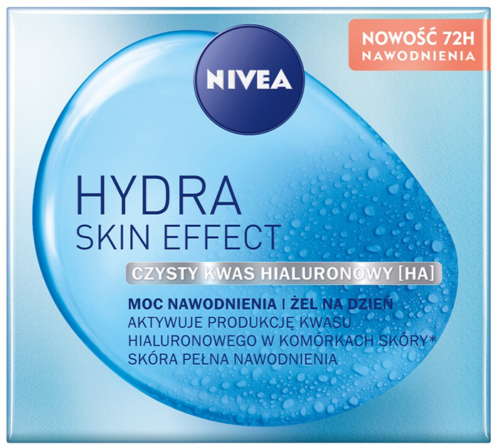 Гель Nivea Hydra Skin Effect денна зволожувальна сила 50 мл (5900017078236) - зображення 1