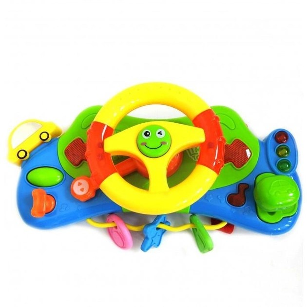 Музыкальный руль LIMO TOY на коляску с креплениями укр UA – Безопасно ...