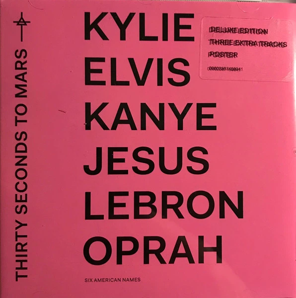Музичний CD диск Thirty Seconds To Mars – America (Deluxe edition) CD (Фірмовий) - Фото 1 Музичний CD диск Thirty Seconds To Mars – America (Deluxe edition) CD (Фірмовий) - изображение 1