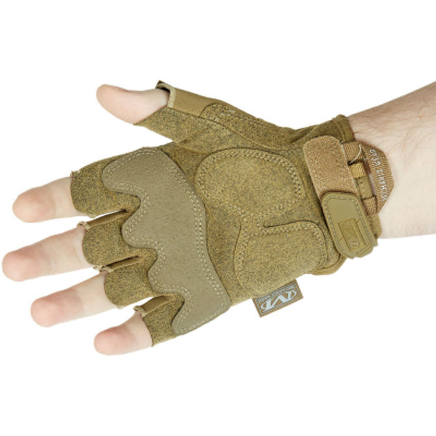 Тактические перчатки Mechanix M-Pact Fingerless M Coyote (MFL-72-009) - изображение 2