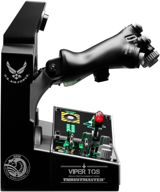 Dźwignia sterowania silnikiem Thrustmaster Viper TQS Mission Pack PC (4060254) - obraz 3