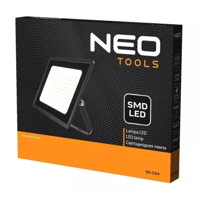 Прожектор Neo Tools алюминий, 220 В, 100Вт, 8000 люмен, SMD LED, кабель 0.3м без (99-054) - изображение 3