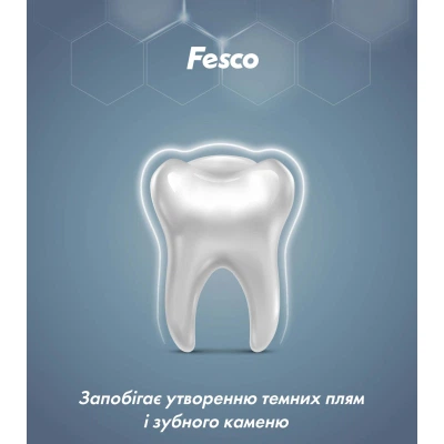 Зубна паста Fesco Active Complex Комплексний догляд 250 мл (4823098414049) - зображення 6