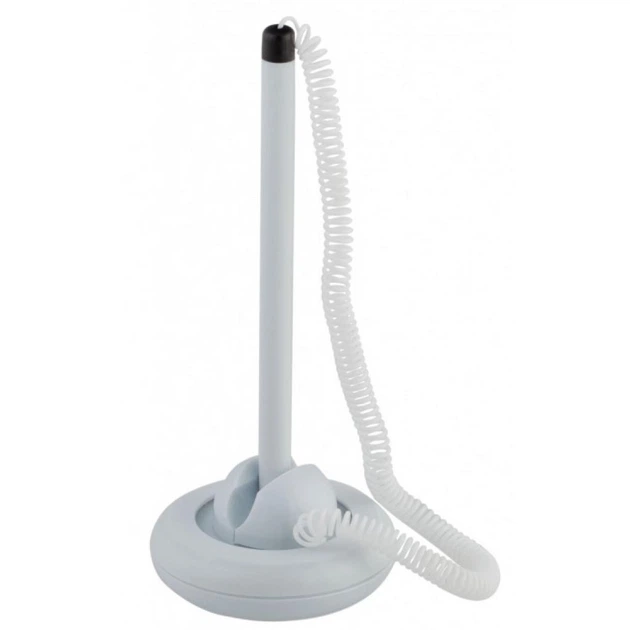 Ручка кулькова Buromax non-retractable, Desk pen, blue (BM.8140-01) - зображення 2