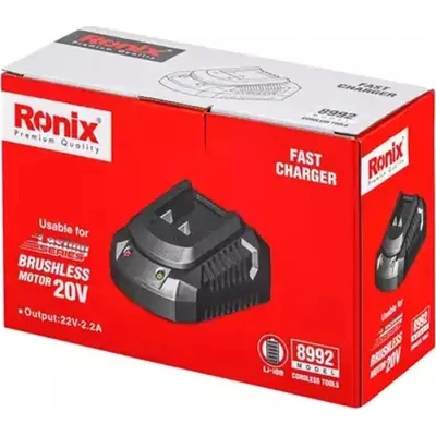 Зарядное устройство для аккумуляторов инструмента Ronix 20В, 2.2А (8992) - изображение 7
