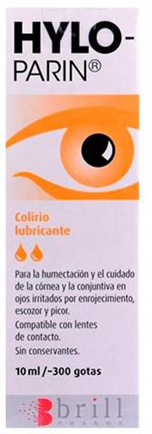 Капли для глаз Brill Pharma Hylo - Parin 10 мл (8470001689368) - изображение 1