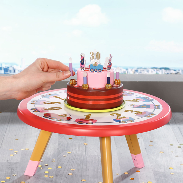 Zestaw mebli dla lalki Baby Born Happy Birthday (4001167831076) - obraz 9