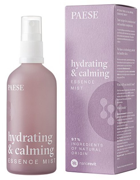 Esencja w mgiełce Paese Nanorevit Hydrating & Calming Essence Mist nawilżająco-łagodząca 100 ml (5902627620171) - obraz 1