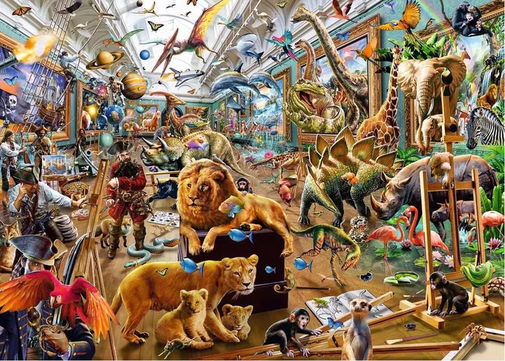 Пазл Ravensburger Хаос у галереї 1000 елементів (4005556169962) - зображення 2