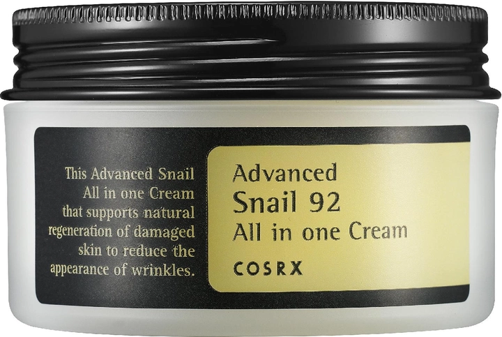 Krem uniwersalny Cosrx Advanced Snail 92 All in one Cream z mucyną ślimaka 100 ml (8809416470016) - obraz 1