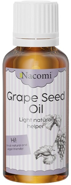 Олія для тіла Nacomi Grape Seed Oil 30 мл (5902539702040) - зображення 1