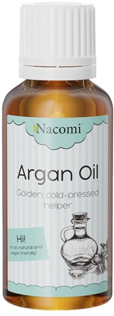 Olejek do ciała Nacomi Argan Oil naturalny 30 ml (5902539701630) - obraz 1