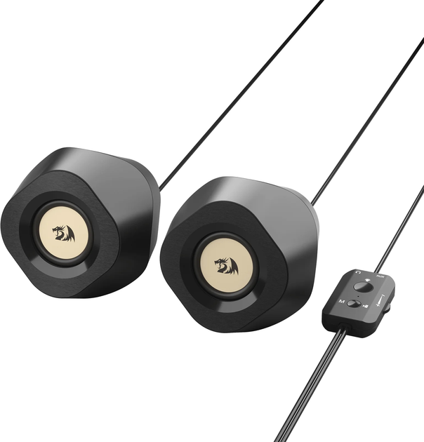 Акустична система Redragon Kaidas RGB Bluetooth Black (6950376715142) - зображення 1