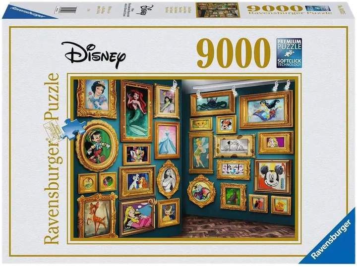 Puzzle Ravensburger Muzeum postaci Disneya 9000 elementów (4005556149735) - obraz 1