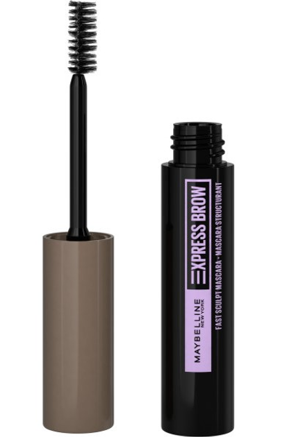 Туш для брів Maybelline Express Brow Sculpt Mascara modelująca 02 Soft Brown 6 мл (30176188) - зображення 1