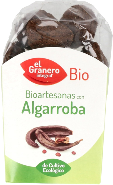 Печиво El Granero Органічне з натуральним каробом 250 г (8422584030488) - зображення 1