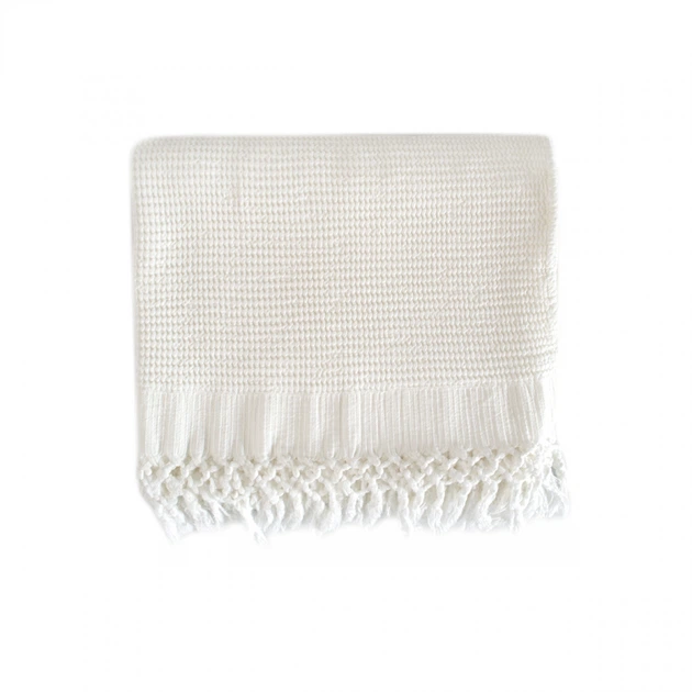 Плед Lotus Home - Rius off white молочный 130x170 (svt-2000022324403) - изображение 6