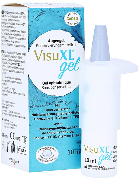 Żel do oczu Visufarma Visuxl Gel 10 ml (5060361081112) - obraz 1