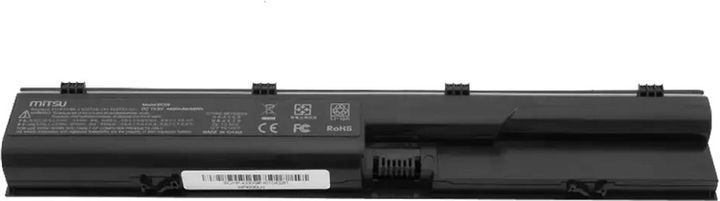 Акумулятор Mitsu для ноутбуків HP ProBook 4330s, 4530s 10.8-11.1V 4400 mAh (48 Wh) (BC/HP-4330S) - зображення 4