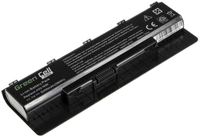 Bateria Green Cell PRO do laptopów Asus A32-N56 11,1V 5200 mAh (AS41PRO) - obraz 2