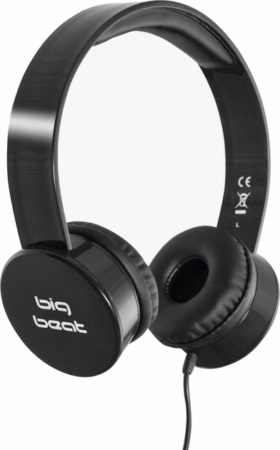 Słuchawki TechniSat BigBeat CE Black (76-4930-00) - obraz 1
