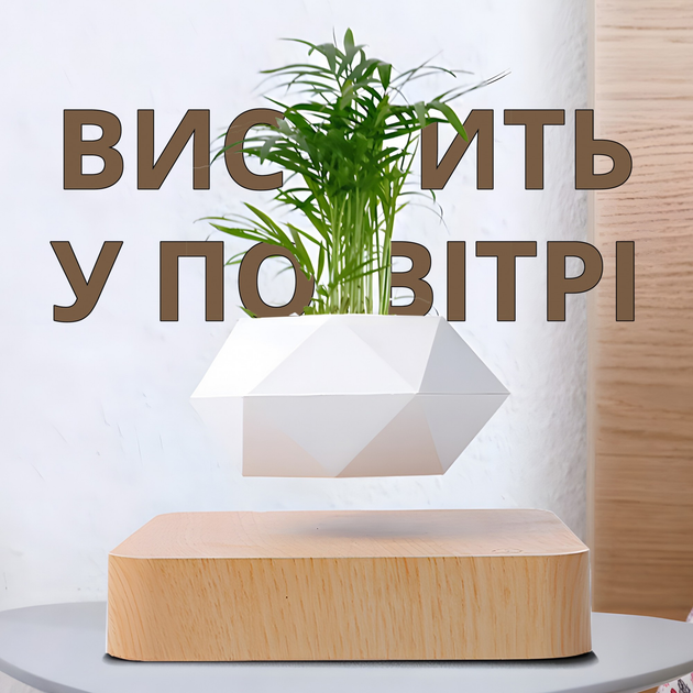 Левитирующий горшок для растений LePlant