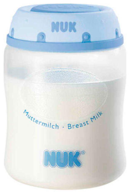 Набір контейнерів для зберігання молока Nuk Breast Milk Container 150 мл x 2 шт (4008600090090) - зображення 1