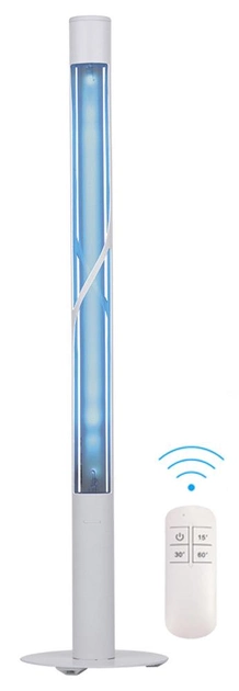 Бактерицидный облучатель SM Technology SMT-25/360 Безозоновый с пультом ДУ и таймером Белый - изображение 1