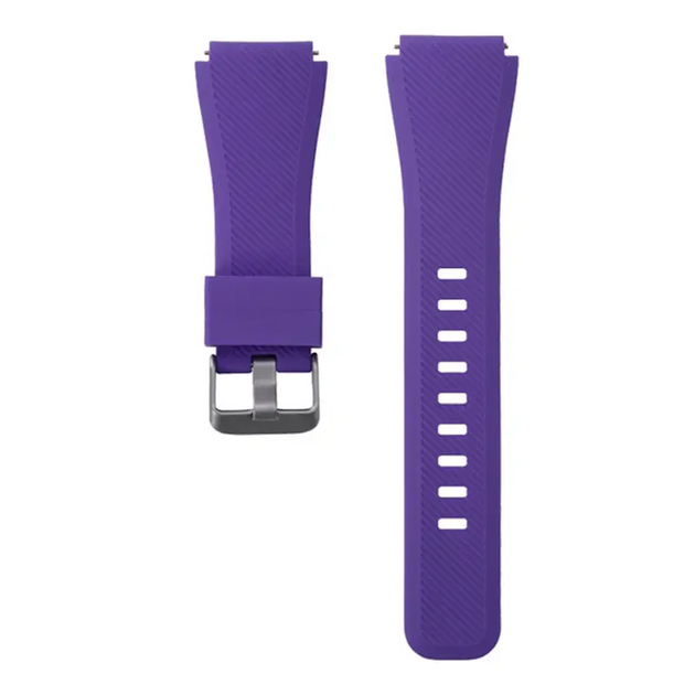 Ремешок силикон (классик) для Garmin Venu 3 | Venu 2 темно-фиолетовый - Фото 2 Ремешок силикон (классик) для Garmin Venu 3 | Venu 2 темно-фиолетовый - изображение 2