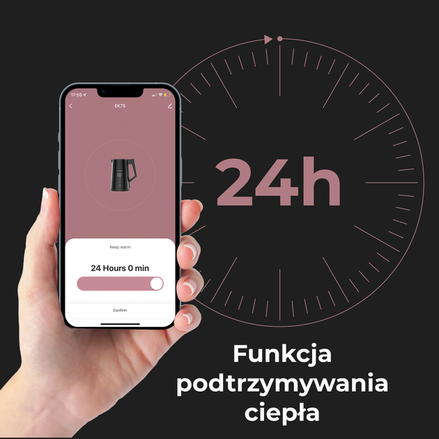 Електрочайник AENO EK7S - зображення 7