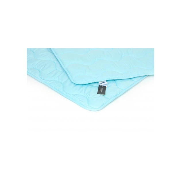 Одеяло MirSon шерстяное 1640 Eco Light Blue 155х215 (2200002653183) - изображение 4