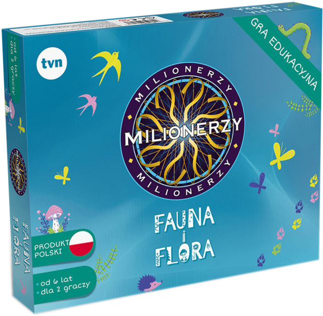 Gra planszowa TM Toys Milionerzy. Fauna i Flora (5908273098173) - obraz 1
