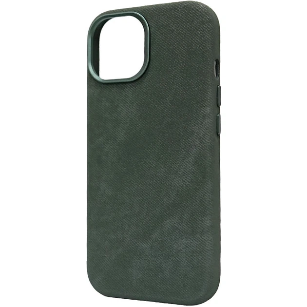 Чехол Denim из MagSafe для Apple iPhone 15 (6.1") (Pine needle) Epik (180162) - Фото 2 Чехол Denim из MagSafe для Apple iPhone 15 (6.1") (Pine needle) Epik (180162) - изображение 2