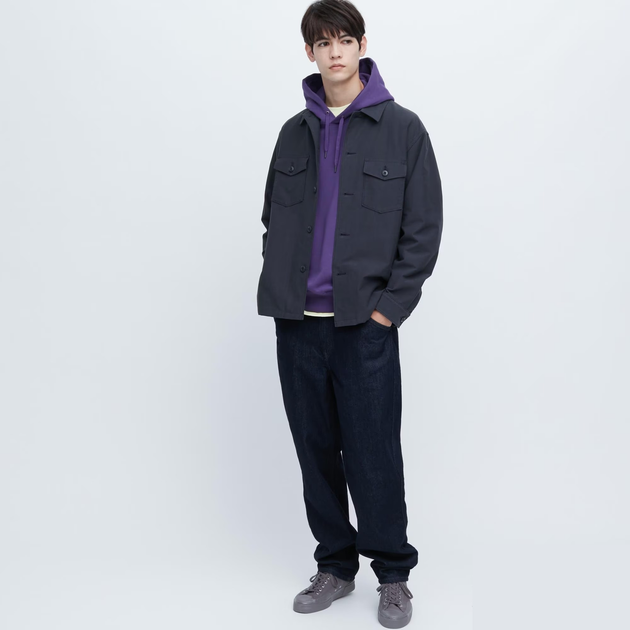 Жакет Uniqlo розмір М темно синій (455093) - изображение 2